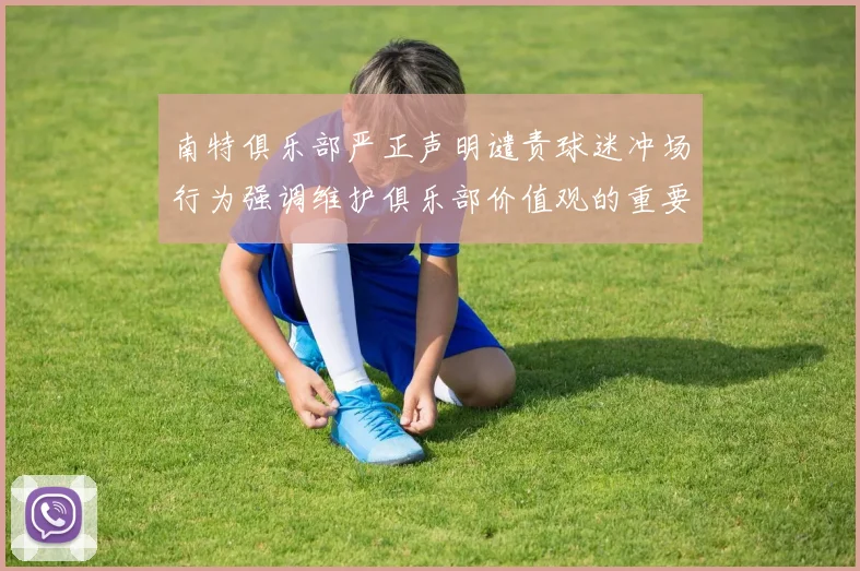 南特俱乐部严正声明谴责球迷冲场行为强调维护俱乐部价值观的重要性